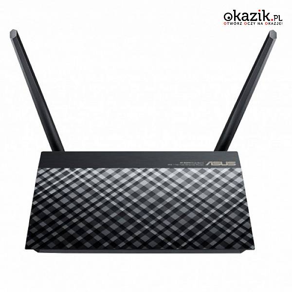 Asus Router RT AC51U WiFi DualBand AC750 4LAN 1USB