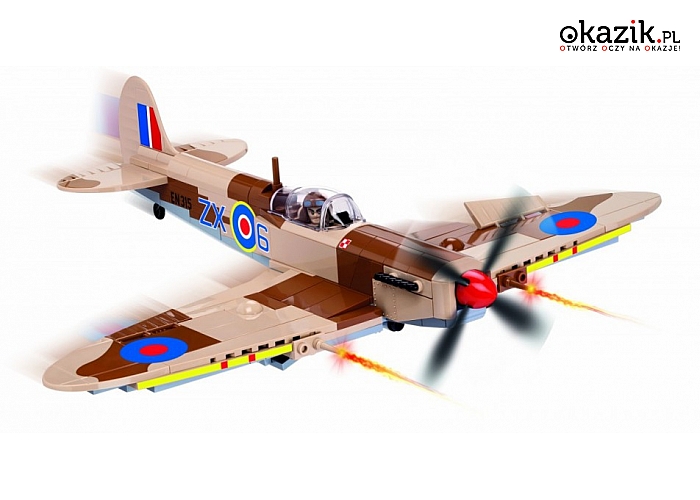 Cobi Klocki Army Supermarine Spitfire Mk Ix