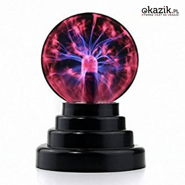 Szklana kula w lampie plazmowej!
