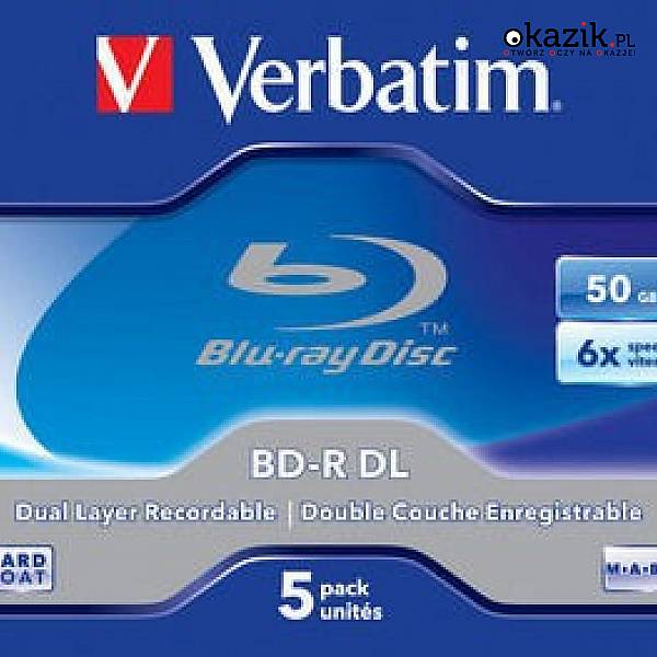 Verbatim BDR DL 6x 5P Jewel 50 GB 43748