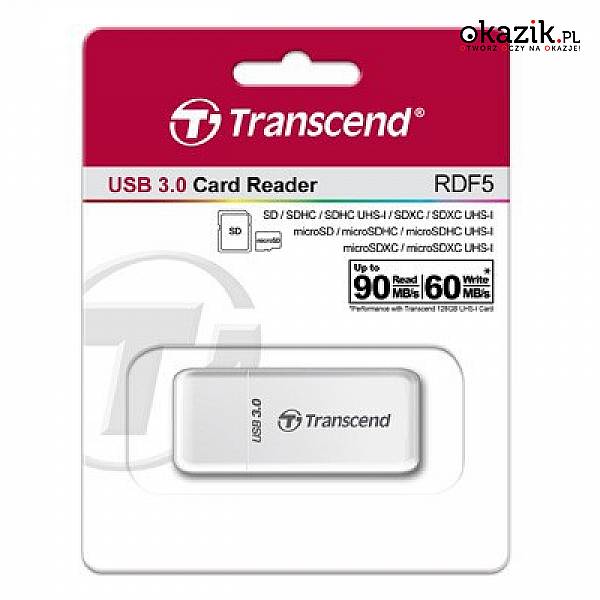 Transcend USB3.0 Multi Card Reader WHITE