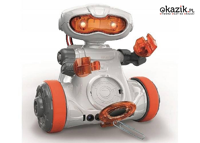 Mio Robot Następna Generacja Clementoni do składania i rożnymi trybami do zabawy