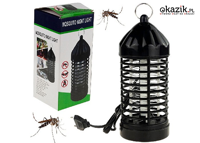 Lampa UV przeciwko muchom, komarom i innym owadom!