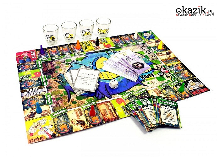 Alkoholowa gra towarzyska! Zagraj ze znajomymi w Żulobiznes!