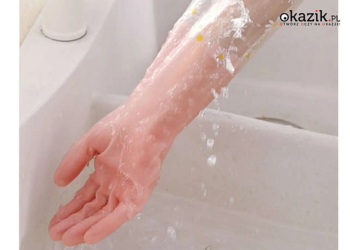 Rękawiczki do mycia naczyń i sprzątania! Ochroń dłonie przed detergentami!