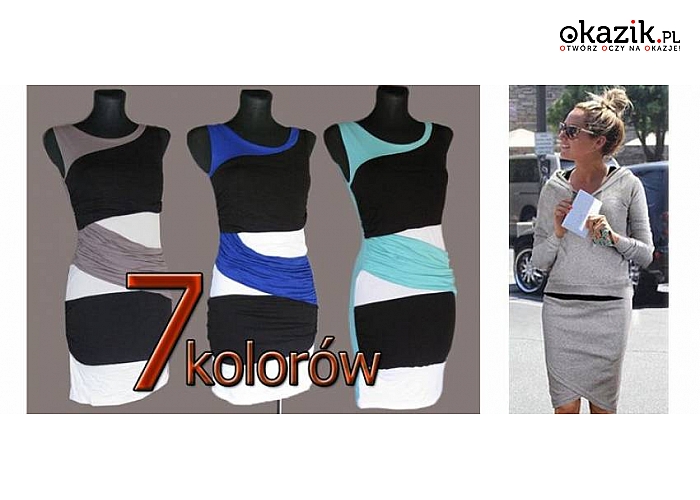 DRESOWY KOMPLET (BLUZA + SPÓDNICZKA) lub EFEKTOWNA, MARSZCZONA SUKIENKA – TWÓJ OUTFIT NA WIOSNĘ! (od 32 zł)