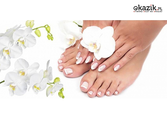  MALOWANIE, MANICURE lub PEDICURE HYBRYDOWY SHELLAC (także pakiet) w Galerii Stylu. Trwały kolor, pełen blasku (Od 19 zł)
