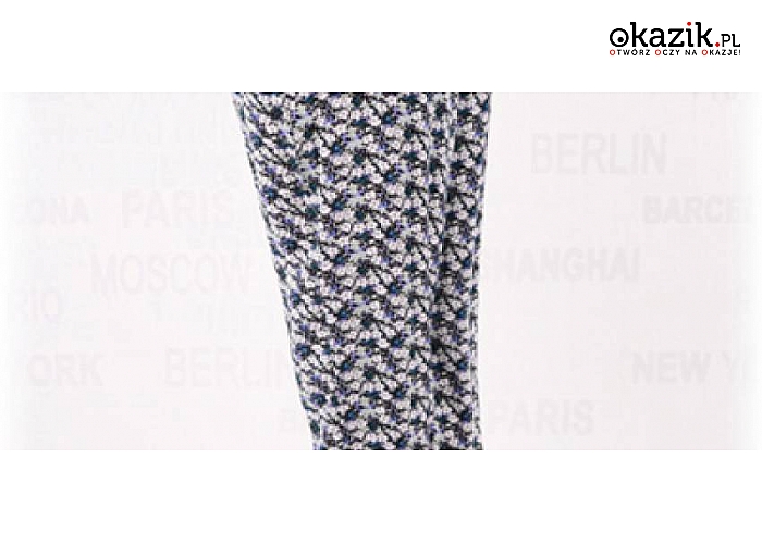 Kwieciste alladynki! Luźne, przewiewne, na gumce. Sześć ciekawych wzorów do wyboru! (30 zł!)