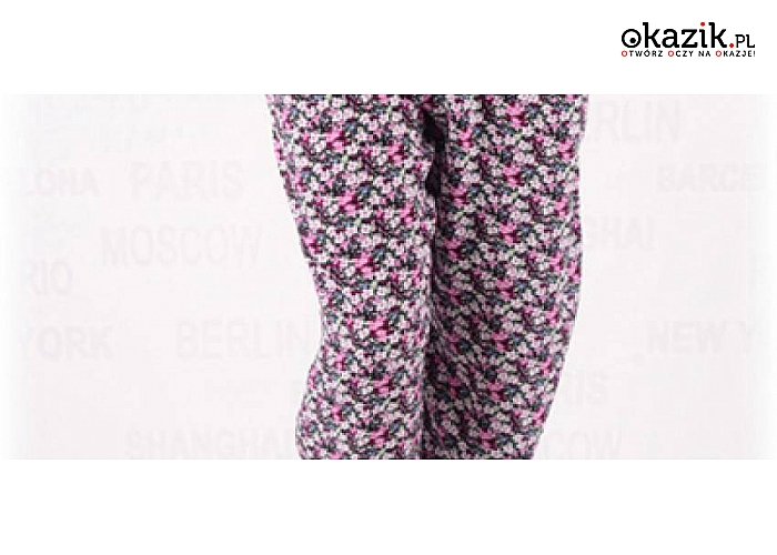 Kwieciste alladynki! Luźne, przewiewne, na gumce. Sześć ciekawych wzorów do wyboru! (30 zł!)