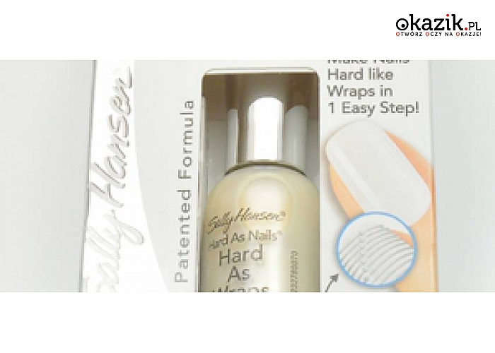 KOSMETYKI do MANICURE i/lub PEDICURE UZNANEJ MARKI SALLY HANSEN (pilnik, tarki, odżywka, utwardzacz, zestaw do French Manicure, lakiery). Zadbaj o piękne dłonie i stopy. Od 5 zł 