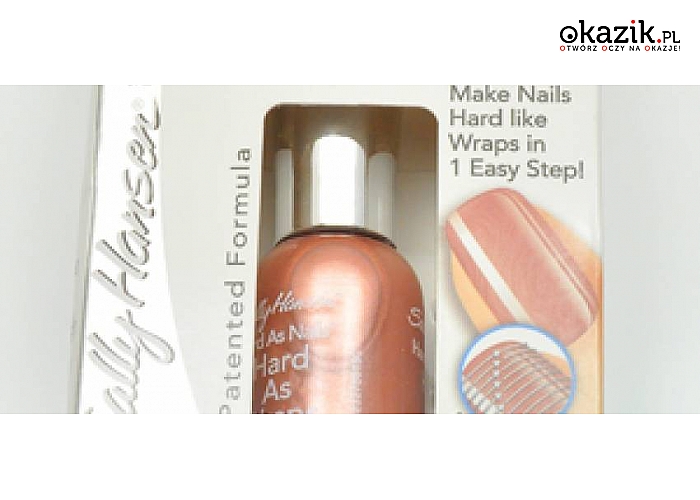 KOSMETYKI do MANICURE i/lub PEDICURE UZNANEJ MARKI SALLY HANSEN (pilnik, tarki, odżywka, utwardzacz, zestaw do French Manicure, lakiery). Zadbaj o piękne dłonie i stopy. Od 5 zł 