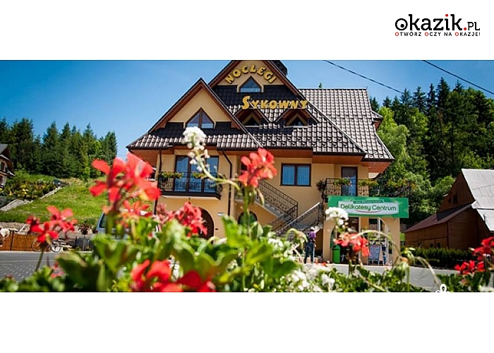 Biały Dunajec! SYKOWNY Dom Wczasowy! Pokoje z łazienkami i balkonami z widokiem na Tatary! Aneks kuchenny! Wi-Fi! Monitorowany Parking! Okazja ważna aż do 21 grudnia! 