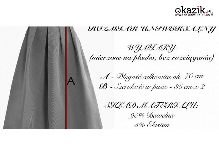 ROZKLOSZOWANA SPÓDNICA ZA KOLANO. Idealna do wielu jesiennych stylizacji: eleganckich i romantycznych. Aż  6 kolorów do wyboru!  Jedyne 29 zł! (MAC926)