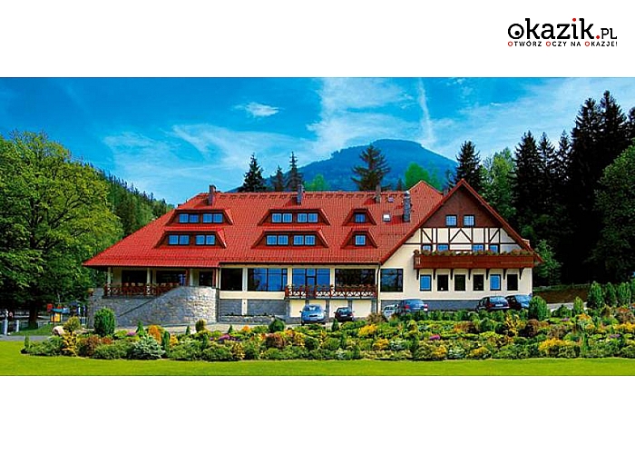 Karpacz! HOTEL RELAKS Wellness&Spa***! W ramach pobytu: wyborne śniadania, eleganckie obiadokolacje, nielimitowane korzystanie z sauny fińskiej, parowej, z jacuzzi, wypożyczenie kijków Nordic Walking, Parking oraz inne atrakcje! Dla 2os.od 209 zł!