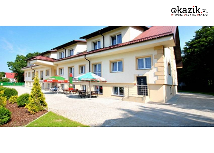 Ustka! Ośrodek wypoczynkowo-rehabilitacyjny PRZYLESIE! POBYT RELAKSACYJNY lub ZDROWOTNY! W cenie: codzienne wyżywienie, zabiegi (MASAŻE lub REHABILITACYJNE) i nielimitowany dostęp do bilarda, tenis stołowy, dart, zestaw do badmintona! 