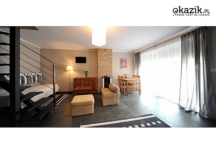 Warmia i Mazury! VERTIGO NARIE! Dla 2 osób! Zakwaterowanie w Pokojach lub w Apartamentach! Śniadania oraz przy wyborze odpowiedniej opcji także obiadokolacje! W ramach kuponu możliwość skorzystania z: kajaków, rowerów, seansów w saunie i jacuzzi!