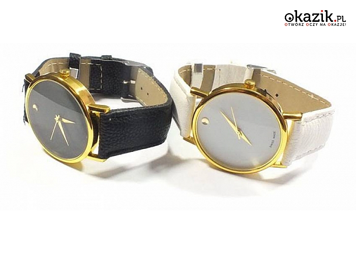 ELEGANCKIE DAMSKIE ZEGARKI na KAŻDĄ OKAZJĘ. Skórzany pasek. 3 modele do wyboru i kilka kolorów. (Od 17,50 zł)