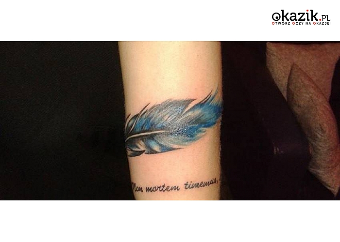 WYKONANIE TATUAŻU (5 x 5 cm, 10 x 10 cm lub 15 x 15 cm) w Studio Tatuażu Cypis Tattoo