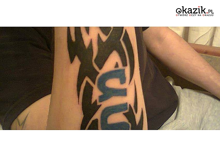 WYKONANIE TATUAŻU (5 x 5 cm, 10 x 10 cm lub 15 x 15 cm) w Studio Tatuażu Cypis Tattoo