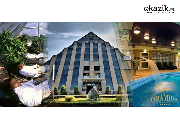 Tychy! Hotel Piramida Spa & Wellness*****! Pokoje Standard lub Superior! W cenie śniadania lub także obiadokolacje! Nielimit. dostęp do SPA, wejściówki do komnaty Piramidon! Pakiety dla 2 osób!