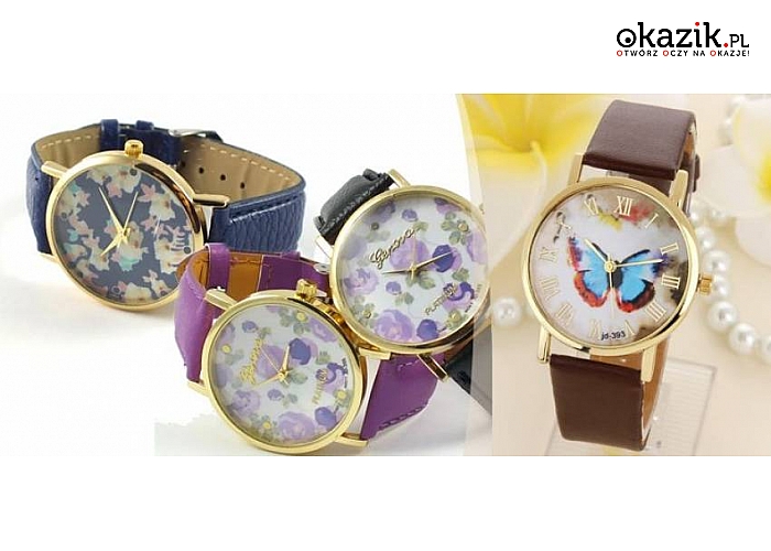 STYLOWE I ELEGANCKIE DAMSKIE ZEGARKI! IDEALNE NA PREZENT! (Od 18 zł)
