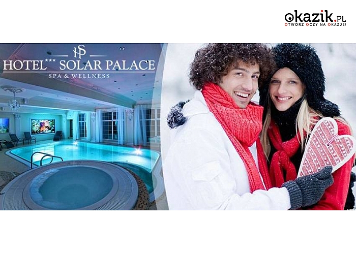 Walentynki! Ferie zimowe! Mazury! HOTEL*** SOLAR PALACE SPA&WELLNESS w Mrągowie zapewnia: śniadaniami, korzystaniem z basenu, siłowni, jacuzzi i innymi trakcjami! Dostępny także specjalny pakiet Walentynkowy!