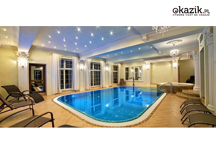 Walentynki! Ferie zimowe! Mazury! HOTEL*** SOLAR PALACE SPA&WELLNESS w Mrągowie zapewnia: śniadaniami, korzystaniem z basenu, siłowni, jacuzzi i innymi trakcjami! Dostępny także specjalny pakiet Walentynkowy!
