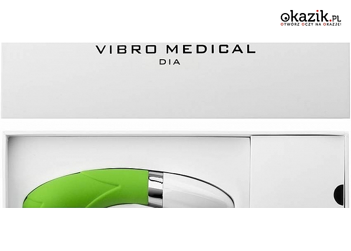 Wibratory dla każdej niezależnej kobiety! 4 modele do wyboru: wodoodporny z cyrkoniami, mini w kształcie szminki, z krystalicznego żelu lub VIBRO MEDICAL DIA! (od 28,90 zł) (WOR147)