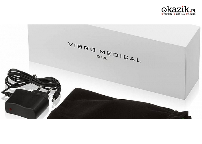 Wibratory dla każdej niezależnej kobiety! 4 modele do wyboru: wodoodporny z cyrkoniami, mini w kształcie szminki, z krystalicznego żelu lub VIBRO MEDICAL DIA! (od 28,90 zł) (WOR147)