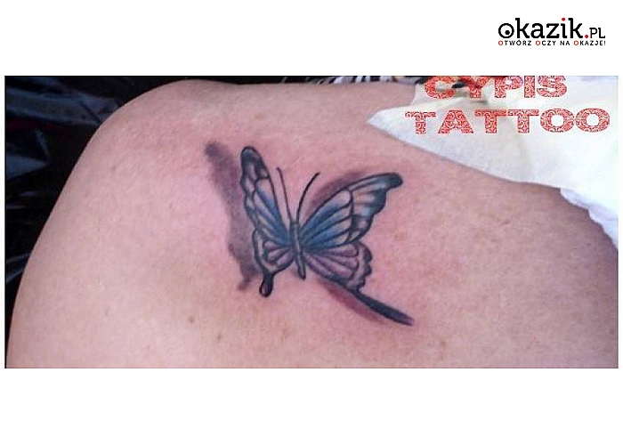 WYKONANIE TATUAŻU (5 x 5 cm, 10 x 10 cm lub 15 x 15 cm) w Studio Tatuażu Cypis Tattoo