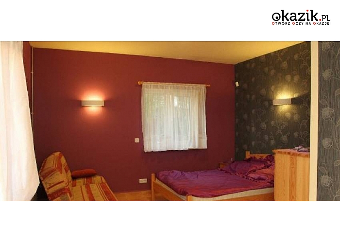 Warmia i Mazury! Biały Łabędź położony nad jeziorem Narie! W pakietach: noclegi, śniadania, obiadokolacje, nieodpłatny dostęp do: kajaków, piłkarzyków, bilarda, trampoliny i innych! Ważne w czerwcu i w Boże Ciało!