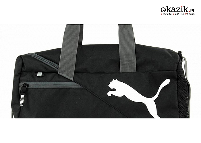 Torba Puma Fundamentals Sports Bag XS! Niewielkich rozmiarów, ale niezwykle pojemna! Idealne dla aktywnych osób żyjących w mieście! Tylko 59 zł!