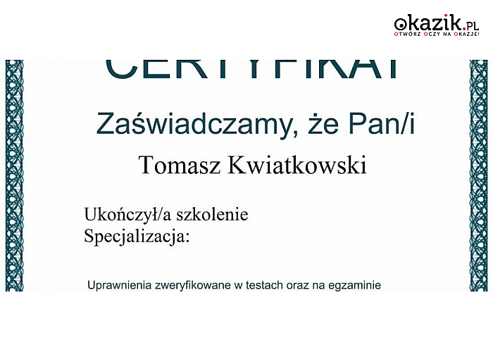 Kurs Kadra Kierownicza w Administracji! Kurs ONLINE z dyplomem zgodnym z rozporządz. Ministerstwa Pracy i Polityki Społecznej! Ważny na terenie Polski, UE oraz krajów członkowskich EFTA! (od 69 zł)