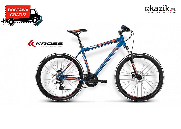 ROWER KROSS HEXAGON X2! Na asfaltowe, szutrowe i leśne drogi! Koszt przesyłki w cenie kuponu! (1040 zł)