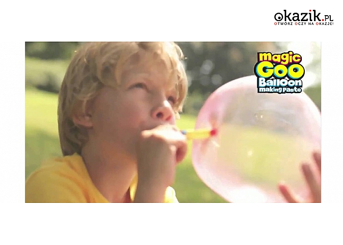 Zestaw do ROBIENIA BALONÓW! 3 tubki z pastą balonową (żółta, czerwona, niebieska) + ustnik. Efekt balonów o różnych kształtach i wielkościach. Możliwość łączenia balonów! Produkt nietoksyczny, bezpieczny dla dzieci (39 zł)
