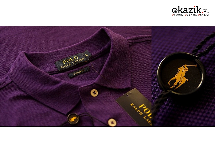 Koszulki polo RALPH LAUREN. Duże rozmiary! 8 kolorów do wyboru. 100% najwyższej jakości bawełny. Uniwersalny krój Custom Fit. Z logiem producenta na piersi.