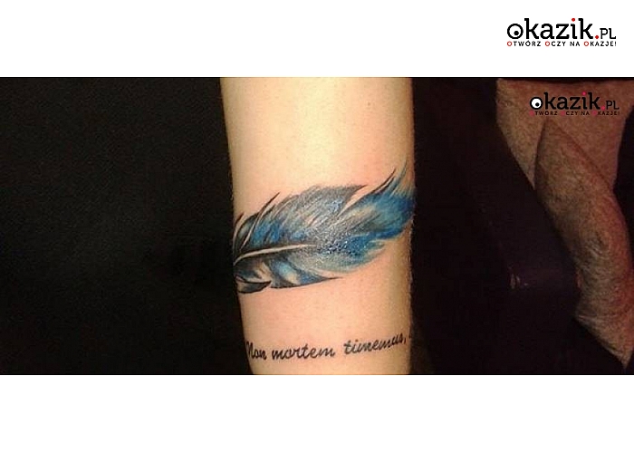 TATUAŻ o o wymiarach 5x5 cm, 10x10 cm lub 15x15 cm. Studio Tatuażu Cypis Tattoo w Warszawie! (od 59 zł)