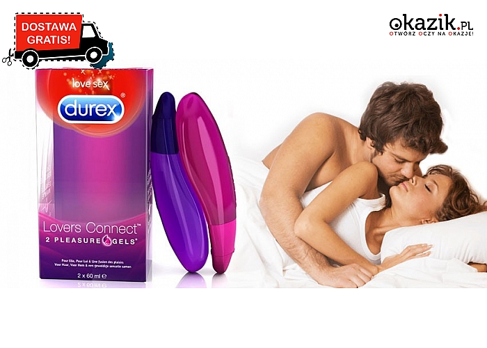 ZESTAW DWÓCH ŻELI INTYMNYCH! Durex Lovers Connect. 2 x60ml. (39 zł)