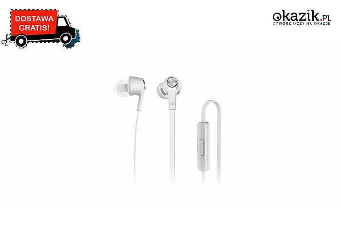 Słuchawki Xiaomi Piston o długości kabla 1,3m