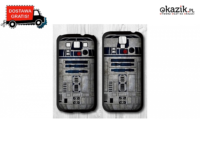 Pokrowiec do Samsung Galaxy S3/S4/S5 Star Wars R2D2