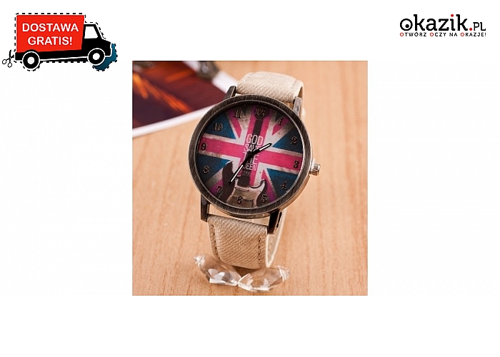 Zegarek British Style. Mechanizm: Quartz