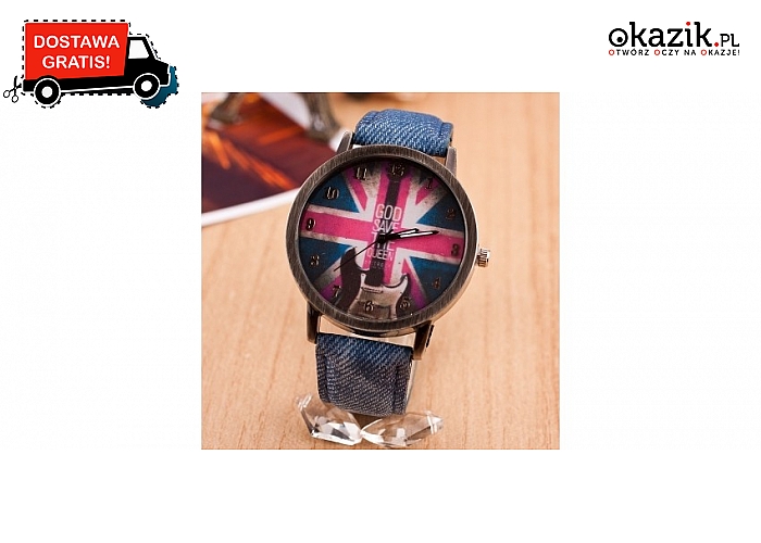 Zegarek British Style. Mechanizm: Quartz