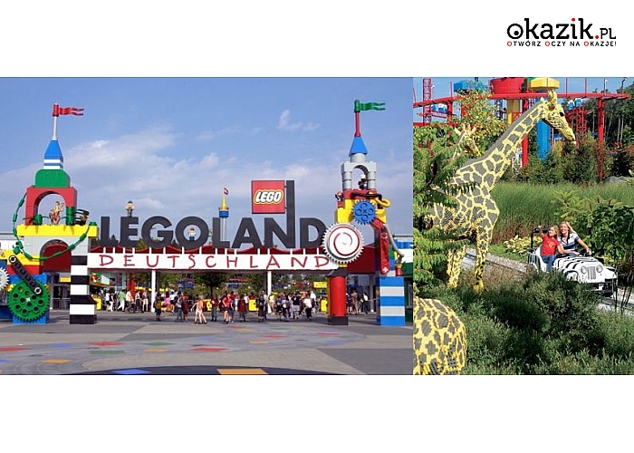 NIEMCY, LEGOLAND. Weekend w parku rozrywki z aż 55 milionami klocków LEGO®. Autokar, zwiedzanie i opieka pilota!