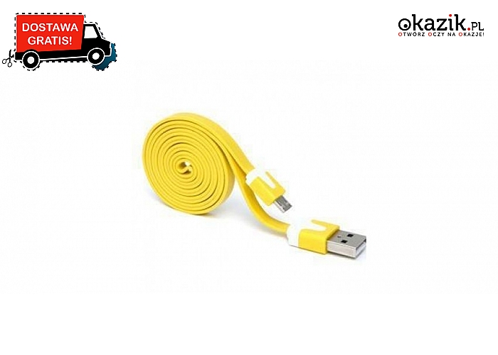 Kabel micro USB. Długość 100 cm.