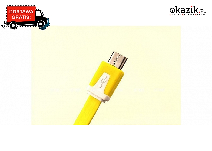 Kabel micro USB. Długość 100 cm.