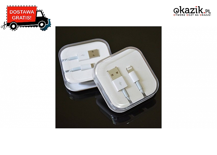 Kabel do iPhone 5 5C 5S 6 plus iPod Touch iPad