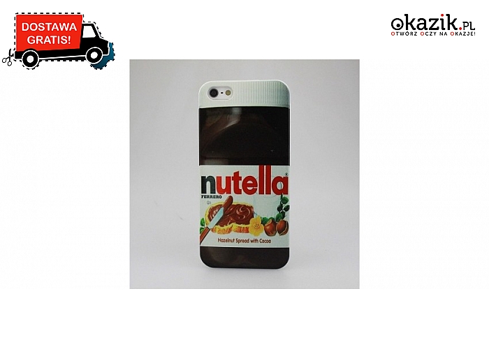 Pokrowiec Nutella iPhone 4 4S 5 5S 5C 6 6 Plus