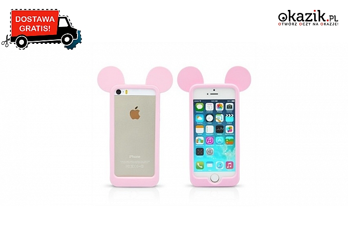 Pokrowiec Myszka Miki dla iPhone 5 5S