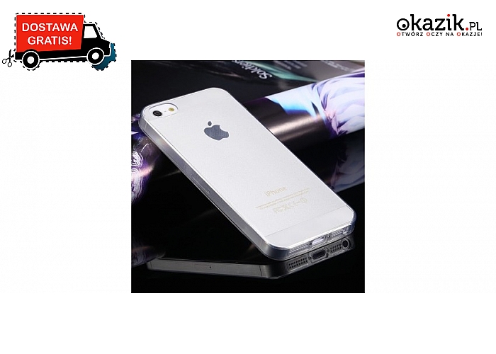 Ultra cienki pokrowiec do iPhone 5 5S