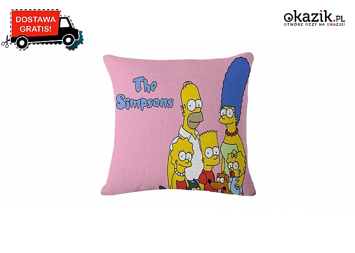 Poszewka 45 x 45 cm The Simpsons